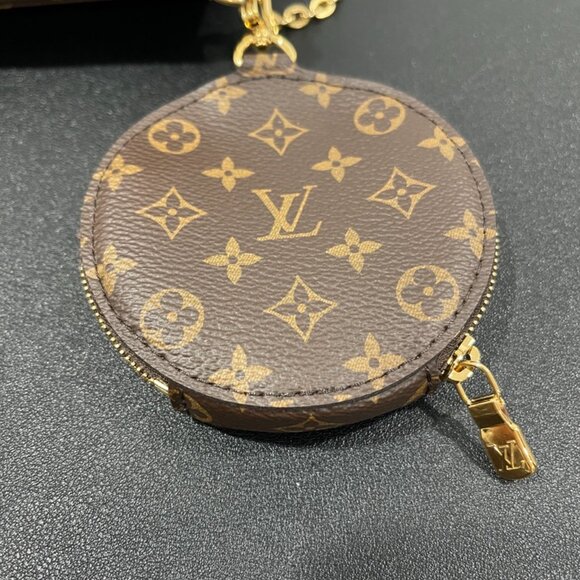 Louis Vuitton Monogram Canvas Multi Pochette Accessories Gold Hardware (118344) - Picture 9 of 12